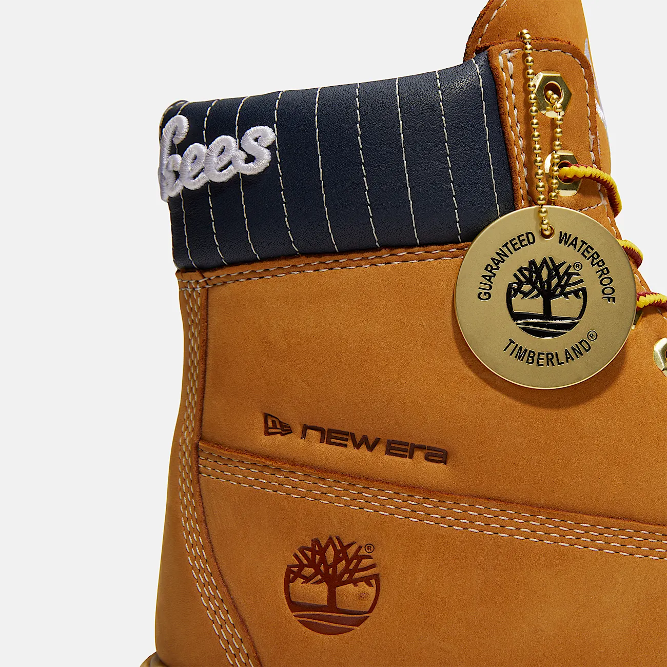 Mens Timberland x New Era Yankees 6Inch Waterproof Boot TBL Wheat Yankees ALT8