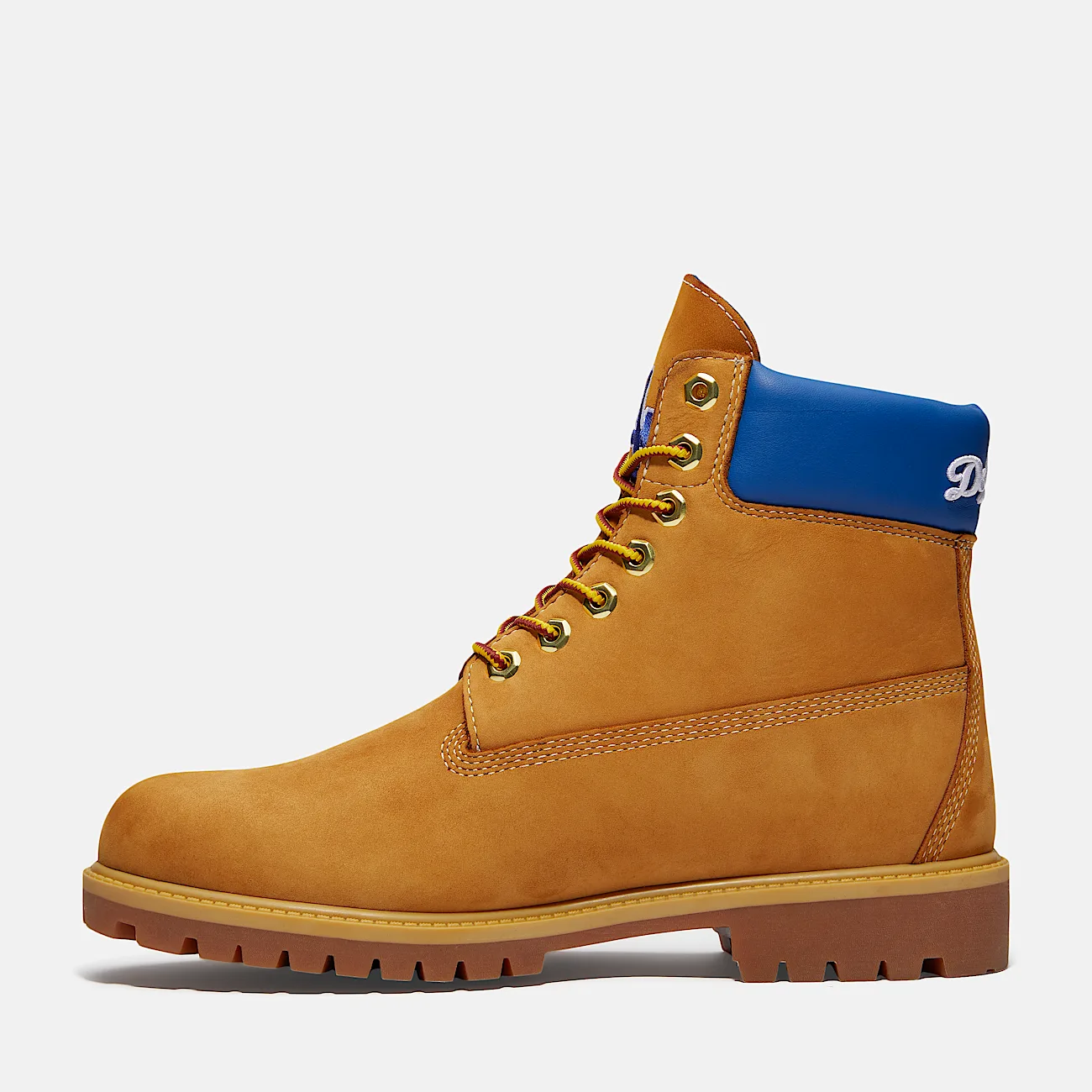 Mens Timberland x New Era Dodgers 6Inch Waterproof Boot TBL Wheat Dodgers ALT6