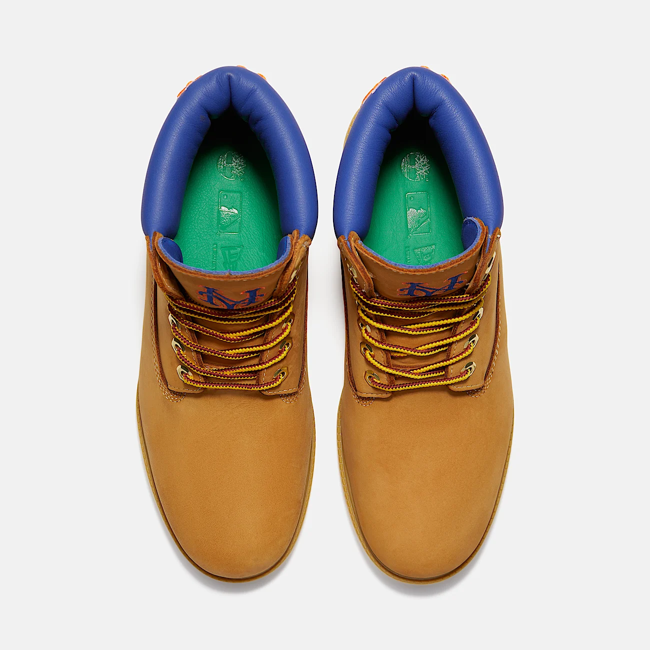 Mens Timberland x New Era Mets 6Inch Waterproof Boot TBL Wheat Mets ALT2