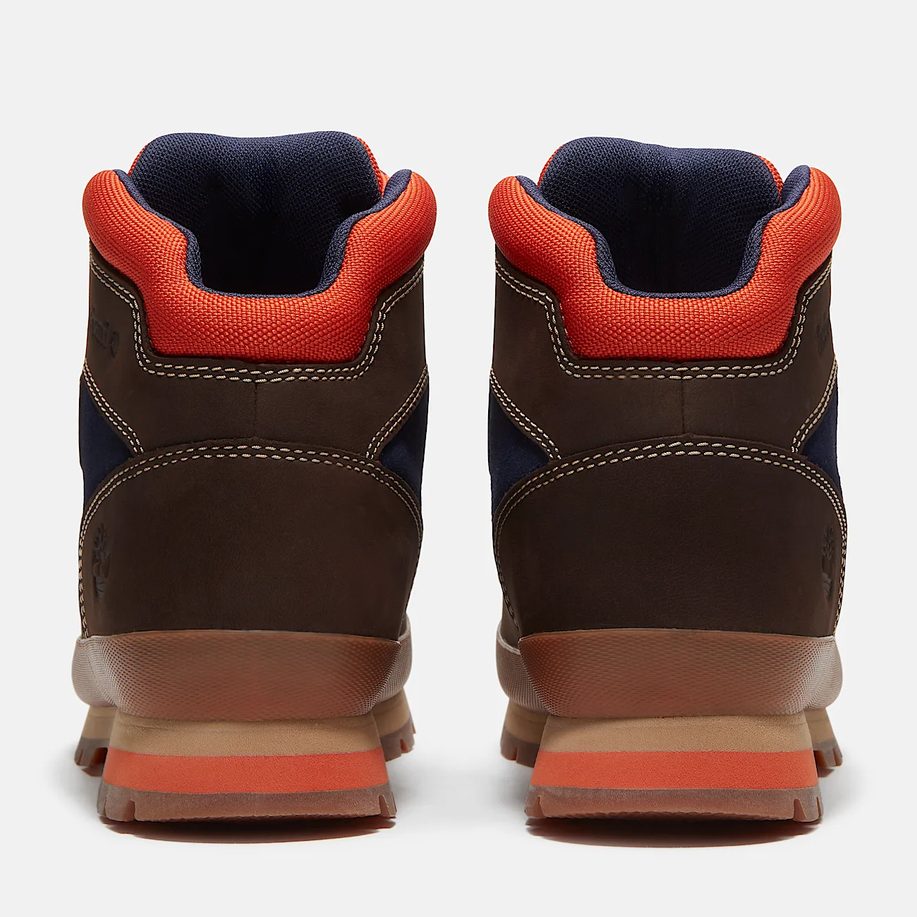 Mens Euro Hiker TBL Dark Brown NubuckDark Blue ALT5