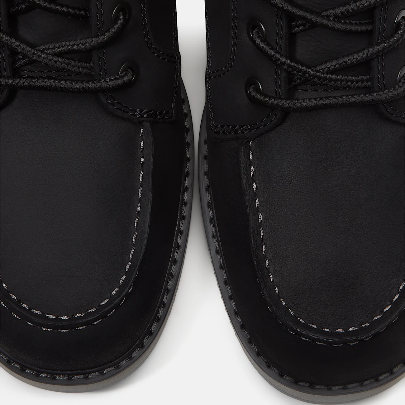 Mens Redwood Edge Moc Toe Chukka Boot TBL Black Nubuck ALT7