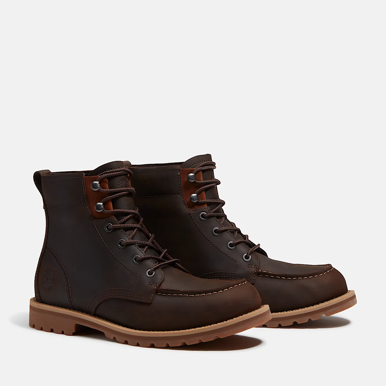 Mens Britton Falls Mid Waterproof Boot TBL Dark Brown FullGrain ALT4