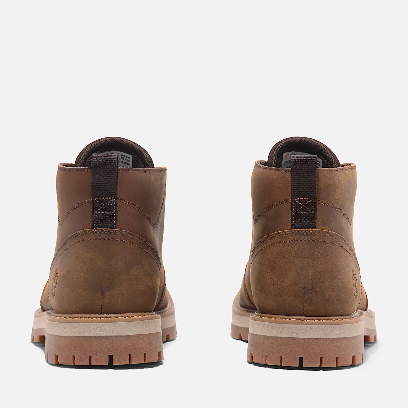 Mens Britton Road Mid Waterproof Chukka Boot TBL Rust FullGrain ALT5