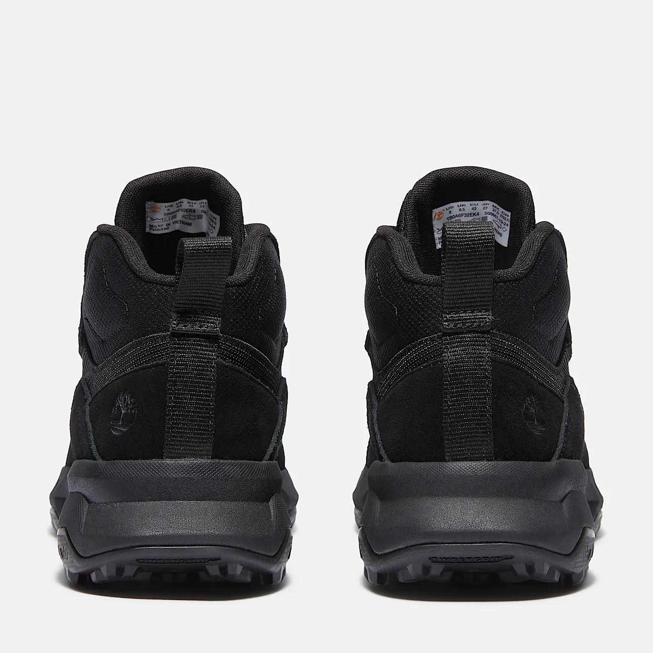 Mens Motion Ledge Mid Sneaker TBL Black Suede ALT5