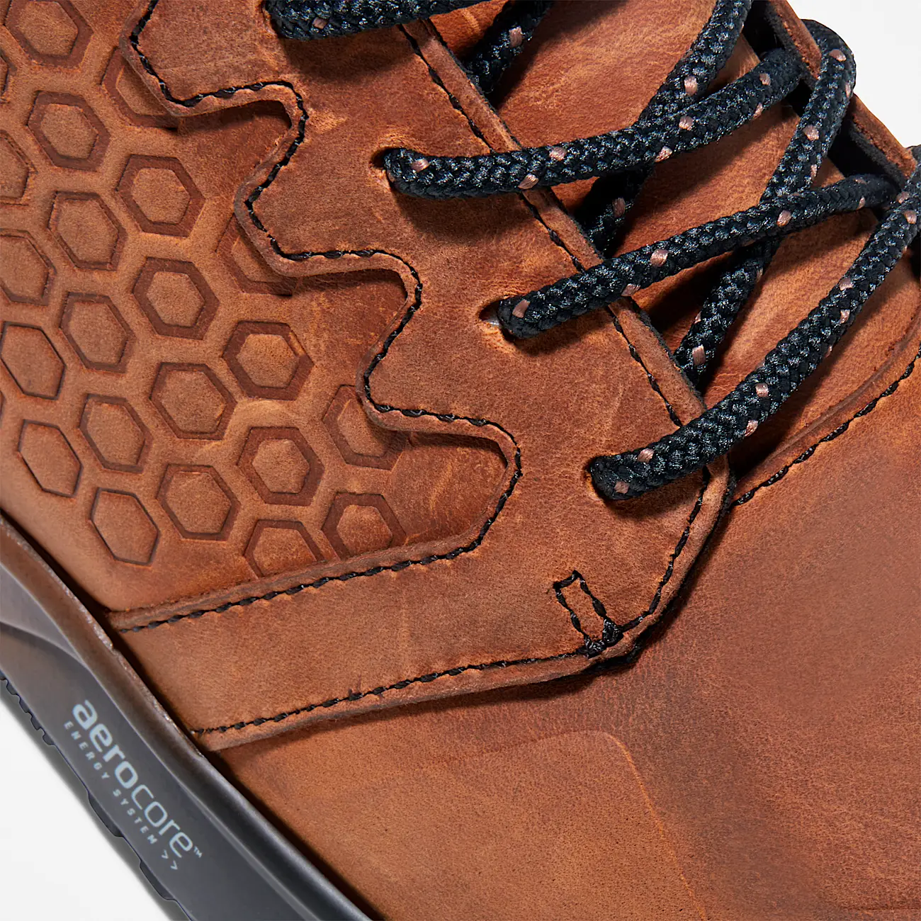 Mens Reaxion Waterproof Work Sneaker TBL Brown ALT6