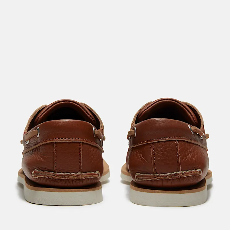 Mens Lake House Classic 2Eye Boat Shoe TBL Rust FullGrain ALT5