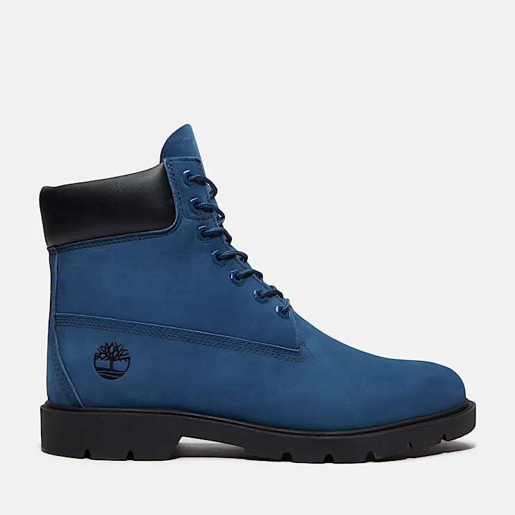 Mens Timberland Classic 6Inch Waterproof Boot TBL Dark Blue Nubuck HERO