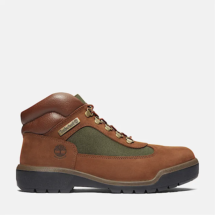 Mens Waterproof Field Boot TBL Dark Brown Nubuck HERO