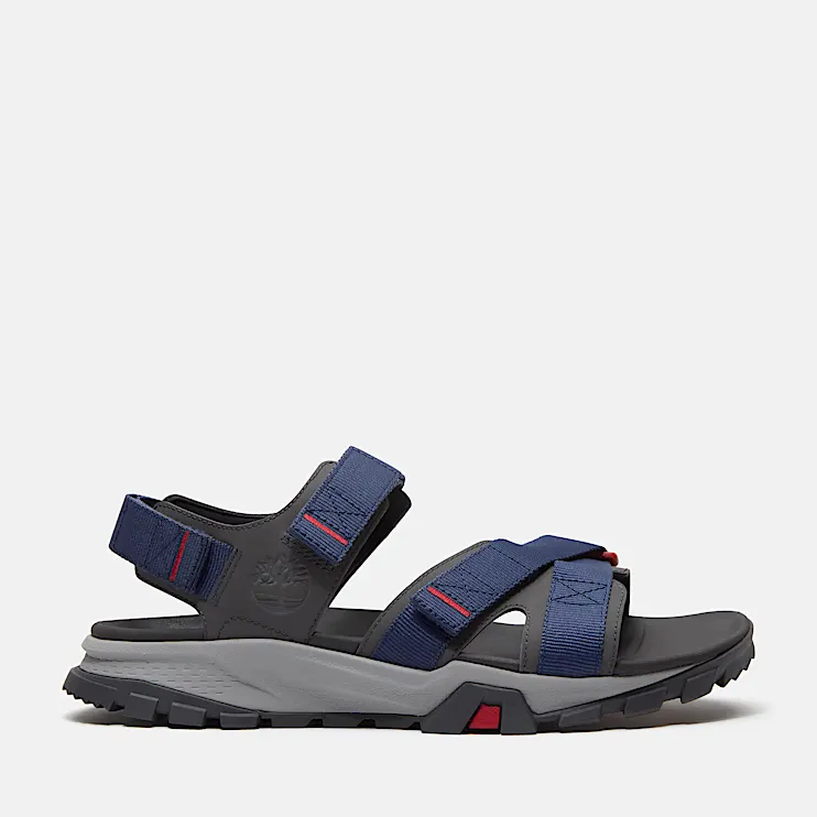 Mens Garrison Trail Backstrap Sandal TBL Dark Blue HERO