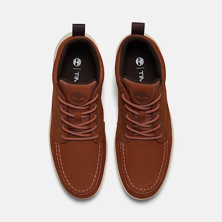 Mens Parker Street Mid Sneaker TBL Rust Nubuck ALT2