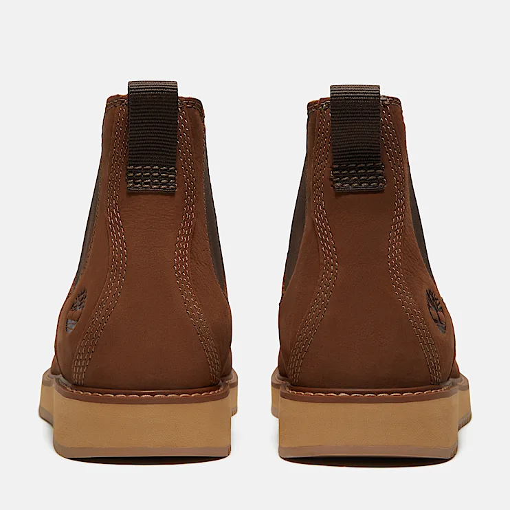 Mens Redwood Edge Chelsea Boot TBL Rust Nubuck ALT5
