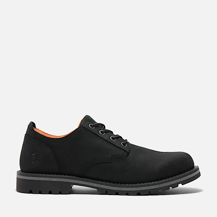 Mens Redwood Falls Waterproof Shoe TBL Black Nubuck HERO
