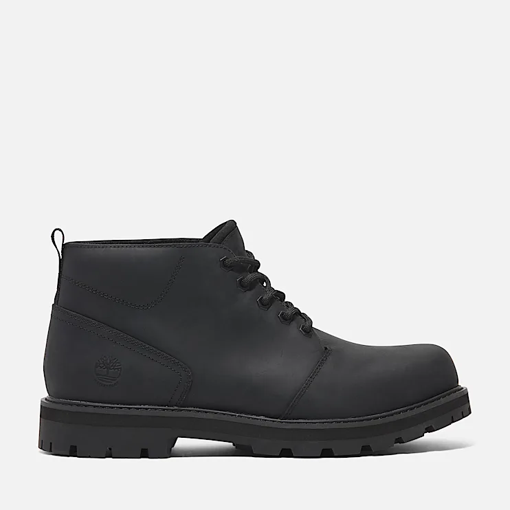 Mens Britton Road Waterproof Chukka Boot TBL Black FullGrain HERO