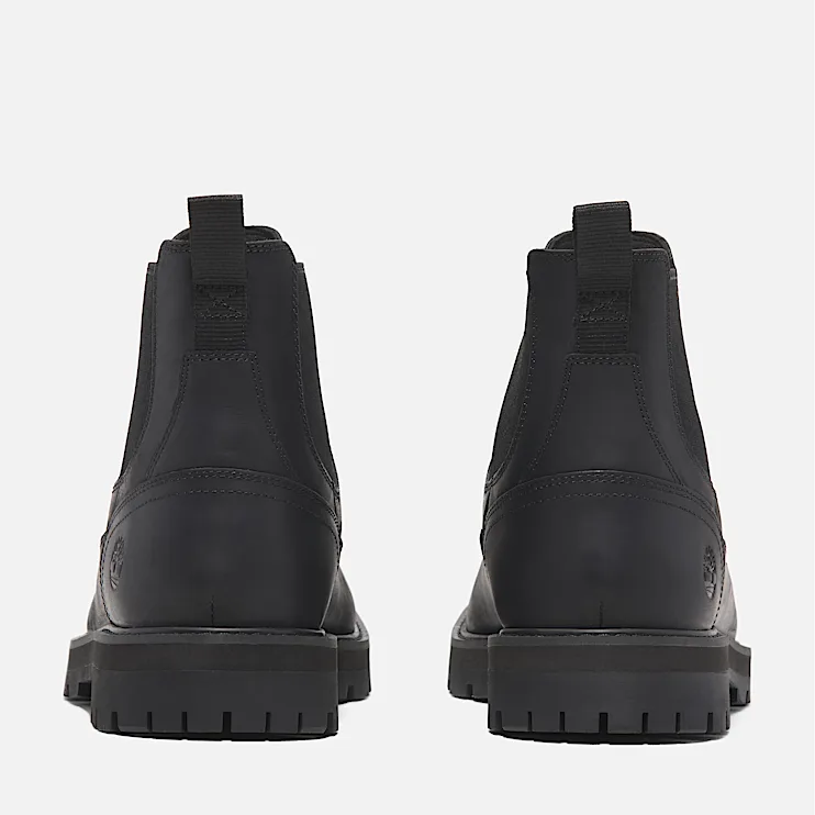 Mens Britton Road Chelsea Boot TBL Black FullGrain ALT5