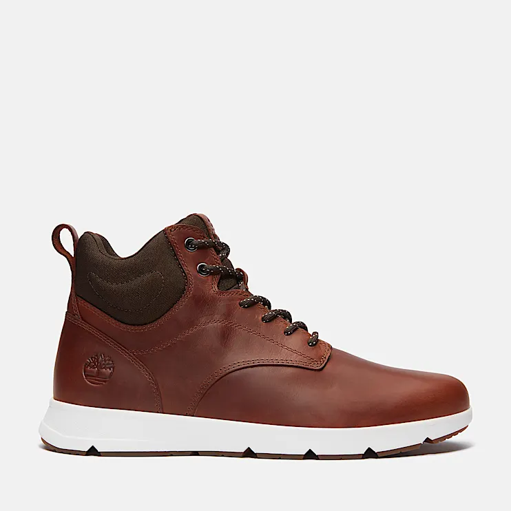 Mens Parker Street HighTop Sneaker TBL Rust FullGrain HERO