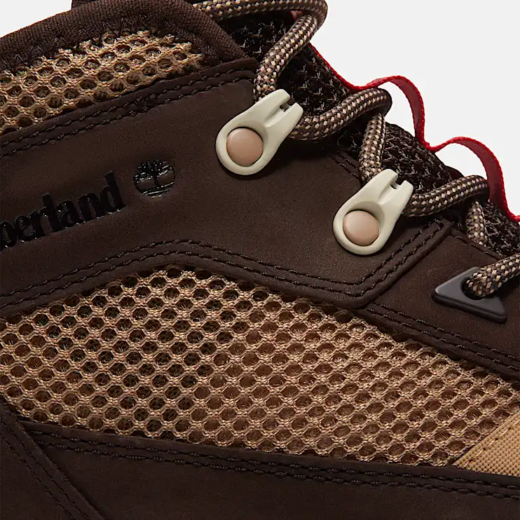 Mens GreenStride Motion 6 Mid Sneaker TBL Dark Brown Nubuck ALT7