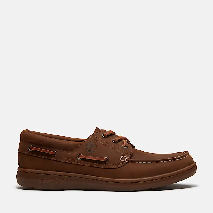 Mens Timberland Portofino Pier Boat Shoe TBL Taupe FullGrain HERO