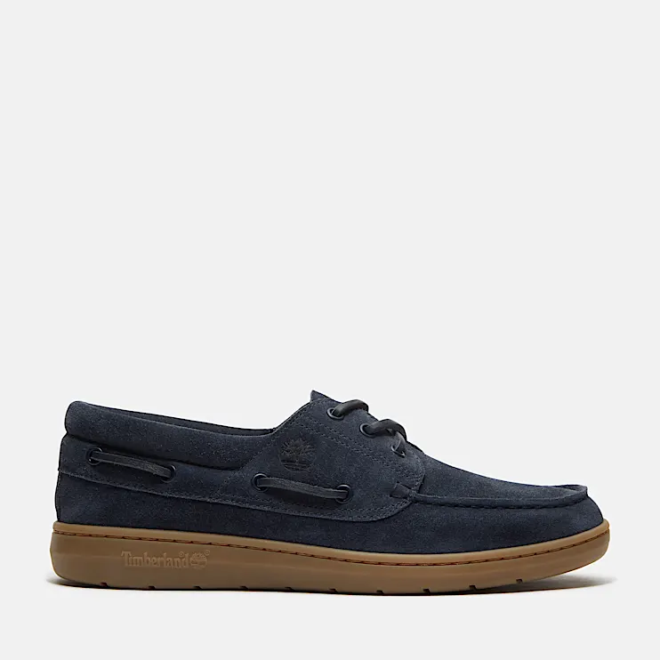Mens Timberland Portofino Pier Boat Shoe TBL Navy Suede HERO