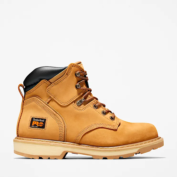 Mens Pit Boss 6 Work Boot TBL Wheat HERO